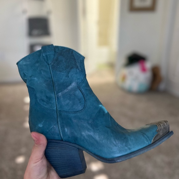 Free People Brayden Western Leather Boots - Picture 10 of 16